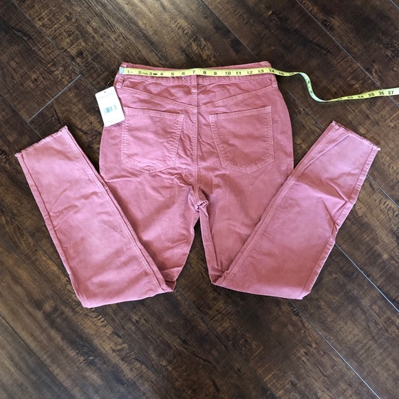 Free People High Waist Skinny Corduroy Pants - Picture 5 of 9